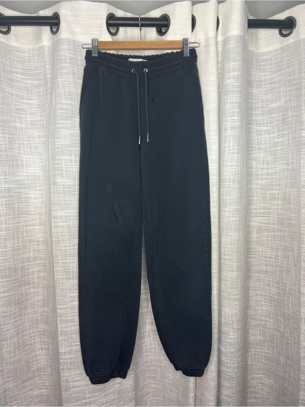 Abercrombie and Fitch Black Sweatpants